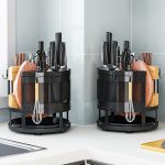 360�� Rotating Kitchen Organizer Shelf Box - Image 3